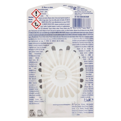 Ambi Pur Bagno Profumatore per Ambienti Elimina e Previene gli Odori, Brezza di Capri 7,5 ml